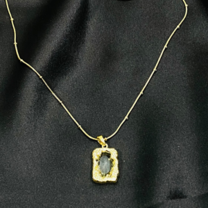 Crystal Clear Pendant Necklace